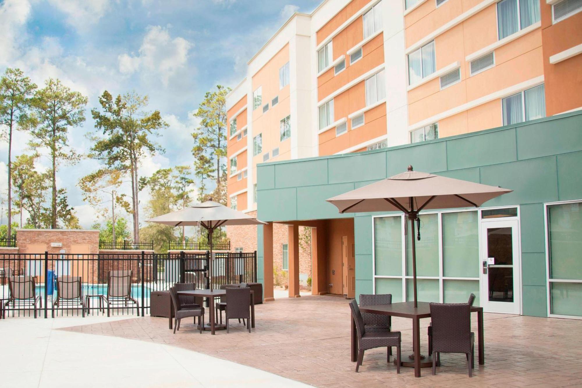 Courtyard By Marriott Houston City Place Hotel Spring Exterior foto