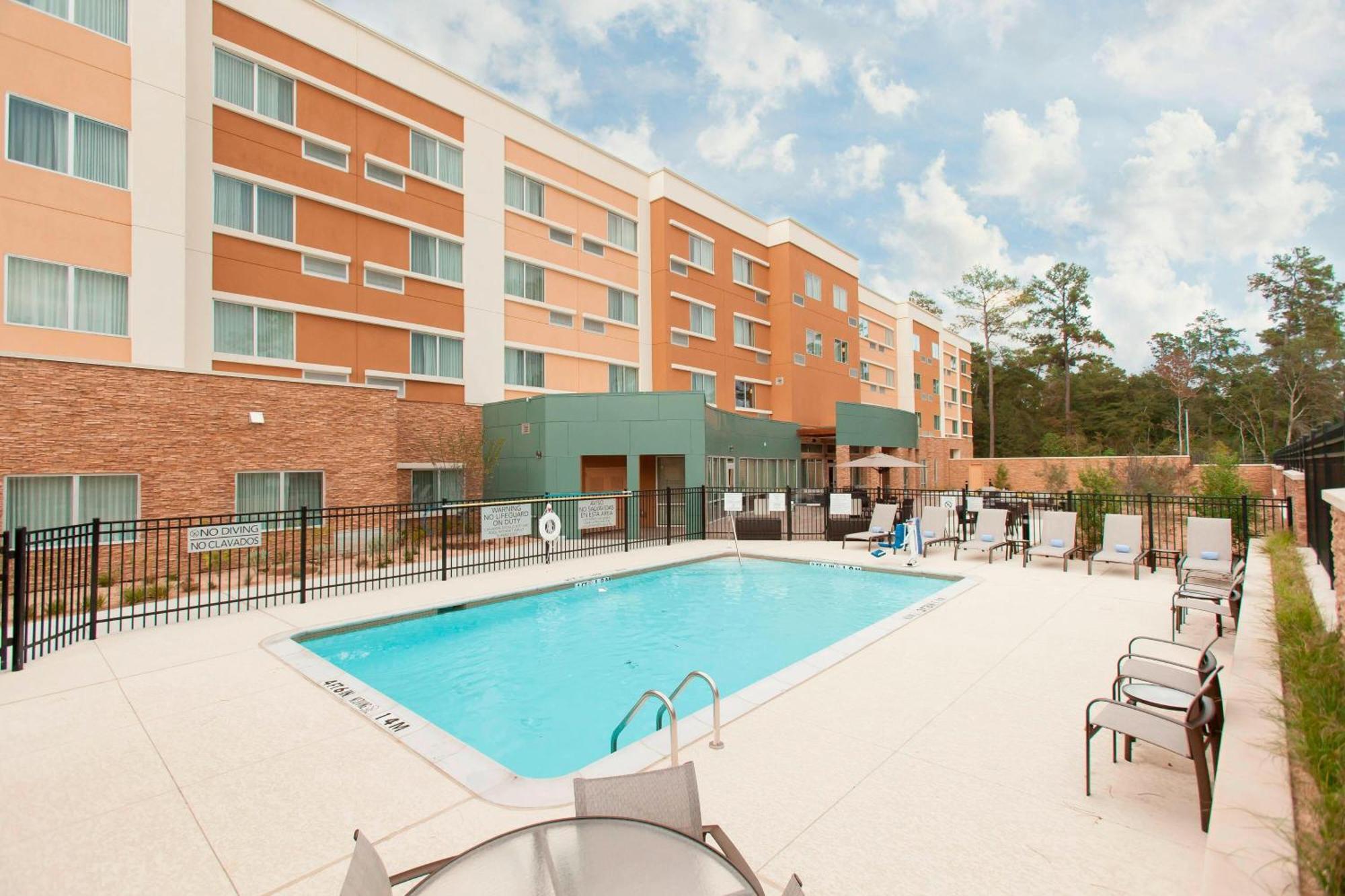 Courtyard By Marriott Houston City Place Hotel Spring Exterior foto